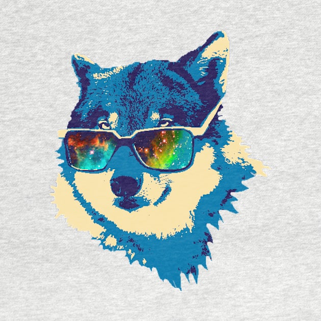 Cool Cosmic Wolf by MariSama